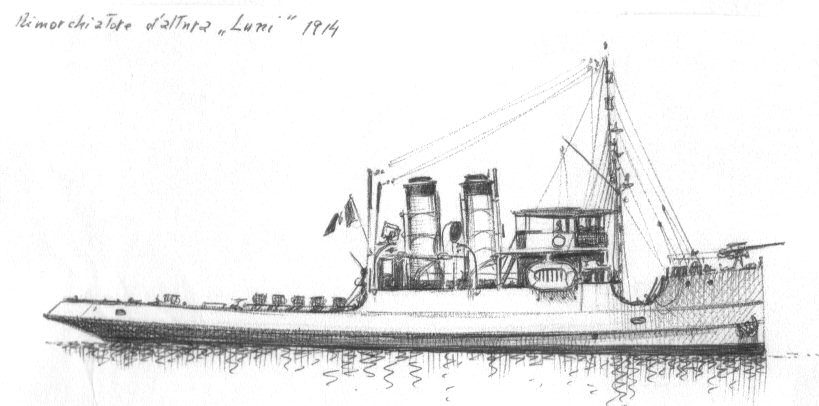 1914 - Rimorchiatore d'altura 'Luni'